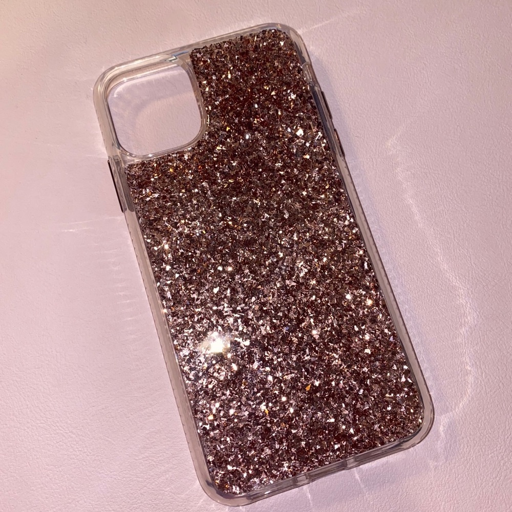 Pink glitter phone case - 11 Pro Max